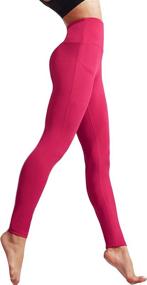 img 1 attached to Stay Comfortable and Organized: Neleus High Waist Yoga Leggings with Pockets