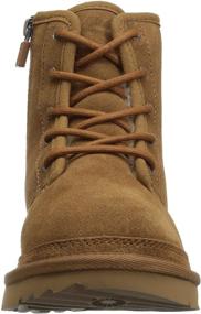 img 3 attached to UGG Unisex HARKLEY Chukka черные мальчишки - стильная и комфортная обувь для мальчиков.