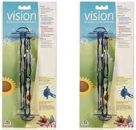 🔵 double the fun: vision blue perch (2 pack) with 2 perches each! logo