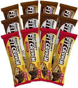 img 4 attached to 🍫 FITCRUNCH Protein Bars: Robert Irvine's 6-Layer Baked Bar with Only 6g of Sugar (Variety Pack, 12 Bars)