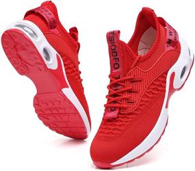 img 4 attached to Ezkrwxn Sneakers Athletic Trainers Breathable Women's Shoes for Athletic