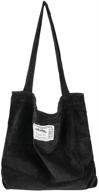 👜 corduroy shopper women's handbags & wallets: yaruoda shoulder handbags in totes logo