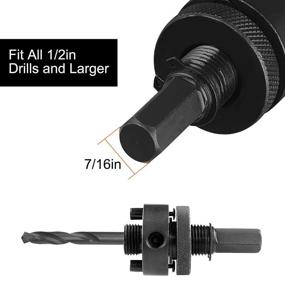 img 3 attached to 🪚 AConnet Fiberboard Bi-Metal Holesaw Drill Bit