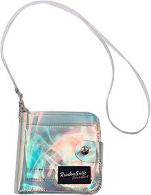 img 4 attached to Women Wallet Holder Lanyard Ladies Women's Handbags & Wallets for Wallets