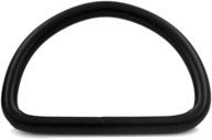 premium metal black d rings buckle - 1.5 inches inside diameter for strap (pack of 12) logo