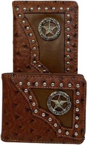 img 4 attached to 🤠 Authentic Western Cowboy Praying Leather Wallet: Stylish and Functional!