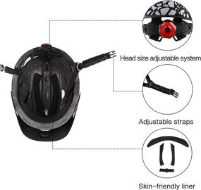 img 1 attached to Adjustable Kids Youth Bike Helmet for Boys and Girls, CPSC Certified Multi-Sport Helmet for Children to Teens, Ideal for Bicycles and Scooters, 50-57 cm Size