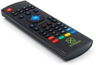 air remote mouse mx3: беспроводная воздушная мышь с мини-клавиатурой для android tv/box, windows, mac os логотип