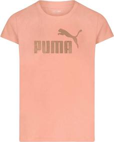 img 2 attached to 👧 Стильная футболка PUMA Girls' No. 1 Logo: Модная и комфортная детская мода