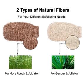 img 3 attached to Exfoliating Scrubber Different Fiber）Eco Friendly Exfoliating