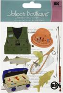 🎣 jolees boutique fishing dimensional stickers for scrapbooking & stamping enthusiasts logo