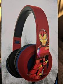 img 2 attached to 🎧 Optimized for SEO: Marvel Avengers Stereo Headphones with Adjustable & Foldable Headband, 3.5mm Jack, Wired Connection, Tangle-Free Design, Comfortable Ear Cushions