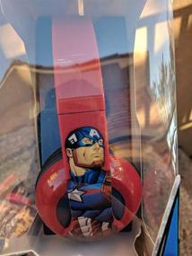 img 3 attached to 🎧 Optimized for SEO: Marvel Avengers Stereo Headphones with Adjustable & Foldable Headband, 3.5mm Jack, Wired Connection, Tangle-Free Design, Comfortable Ear Cushions