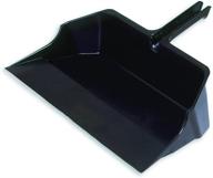 rubbermaid commercial jumbo heavy duty dustpan, 22-inch, black (fg9b6000bla) logo