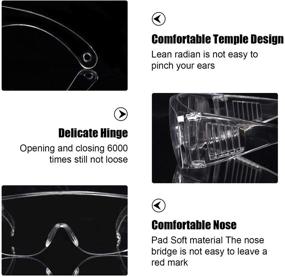 img 2 attached to 🔬 Advanced Polycarbonate Lab Safety Shield - Strong, Transparent Protection for Construction Laboratories