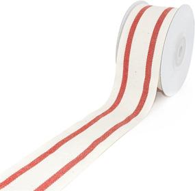 img 4 attached to 🎀 Organic Cotton Ribbon for Stylish Decorative Wrapping