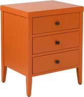 stylish orange jean table – compact size of 19x15x23 – east at main logo