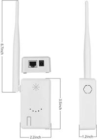 img 3 attached to WiFi Repeater for Hiseeu Security 📶 Camera System Wireless - Hiseeu WiFi Range Extender
