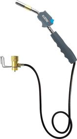 img 4 attached to 🔥 BLUEFIRE HZ-8388B Self Igniting 3-Foot Gas Welding Torch with Swirl Flame, Compatible with MAPP, MAP Pro, and Propane Fuel (Torch)