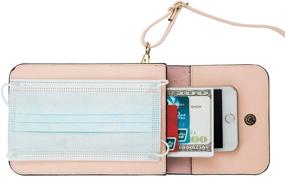 img 1 attached to 📱 Heaye Wallet Mobile Screen Holder for Women's Handbags & Wallets