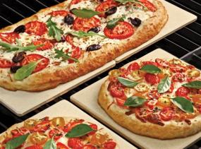 img 3 attached to 🍕 Set of 4 Outset 76176 Pizza Grill Stone Tiles