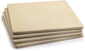 img 4 attached to 🍕 Set of 4 Outset 76176 Pizza Grill Stone Tiles