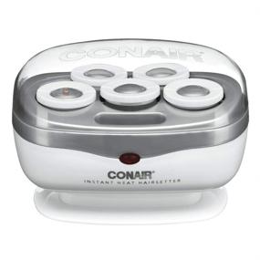 img 3 attached to Conair Instant Heat Travel Hot Rollers - 1.5-Inch White, 5 Count