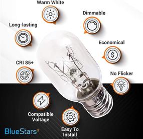 img 3 attached to 💡 BlueStars E12 T20 Incandescent 25W Bulb: Vibrant Lighting Solution