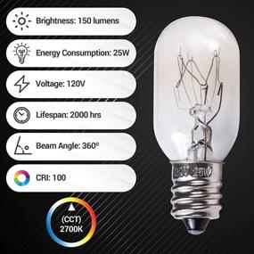 img 2 attached to 💡 BlueStars E12 T20 Incandescent 25W Bulb: Vibrant Lighting Solution