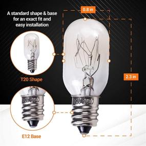 img 1 attached to 💡 BlueStars E12 T20 Incandescent 25W Bulb: Vibrant Lighting Solution