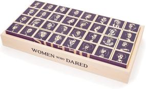 img 4 attached to 🧱 Women's Dare Blocks by Uncle Goose