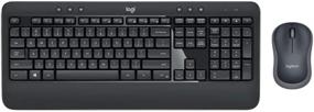 img 2 attached to Renewed Logitech MK540 Advanced Wireless Keyboard with M185 Mouse & USB Receiver - 920-008981: Enhanced Performance at a Great Value