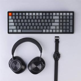 img 2 attached to 🎮 Keychron K4 Compact Gaming Mechanical Keyboard, Wireless Bluetooth/USB Wired, 100 Keys RGB LED Backlit, Gateron Red Switch, N-Key Rollover, Aluminum Frame, Mac Windows Compatible - Version 2