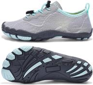 👟 hiitave boys & girls water shoes: quick-drying aqua athletic sneakers for kids logo