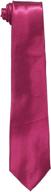 🌺 solid fuchsia boys' accessories and neckties by american exchange logo