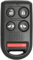 keyless2go replacement honda odyssey key fob for oucg8d-399h-a 72147-shj-a21, 5 button remote car key logo