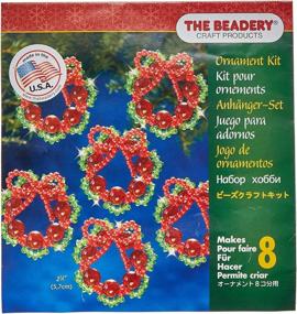 img 2 attached to Beadery Ornament 2 25 Inch Cranberry 🎄 Ornaments for Beading & Jewelry Making: Shop Now!