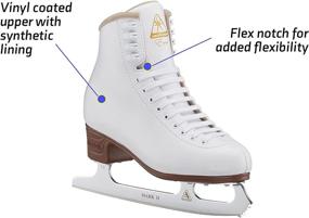 img 3 attached to Enhance Performance with the Jackson Ultima Excel Women's/Girls Figure Skate