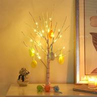 🌳 vanthylit battery powered led birch tree lights - tabletop centerpiece decoration for home, wedding, and holiday логотип