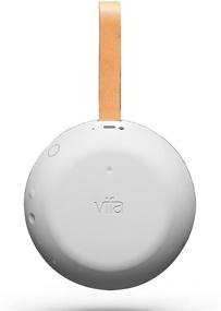 img 1 attached to Vifa Reykjavik Bluetooth Speaker: Portable Mini Outdoor Speaker with Stereo Sound and Nordic Design, Sandstone Grey