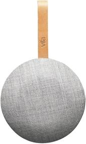 img 4 attached to Vifa Reykjavik Bluetooth Speaker: Portable Mini Outdoor Speaker with Stereo Sound and Nordic Design, Sandstone Grey
