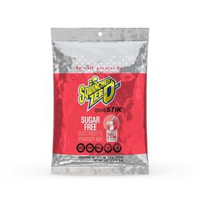 img 3 attached to Sqwincher Zero Qwik Stik Sugar Free Fruit Punch - Pack of 50 (0.11 oz)