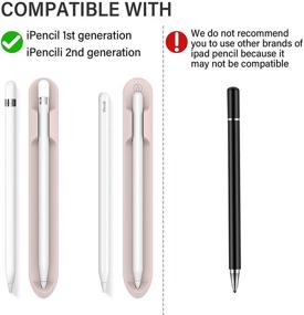 img 1 attached to Doormoon Pencil Holder For Apple IPad 2020 (8Th Gen) 2019 2018/ IPad Air/ 9