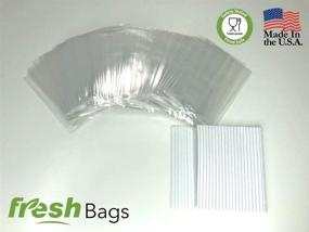img 3 attached to 🍬 100 Clear Treat & Favor Bags with Ties - Ideal for Cake Pops, Candy, Gifts - Perfect for Wedding or Party Favors - Food Safe Plastic - Durable and Thick Material - Measures 3" x 4" in Size