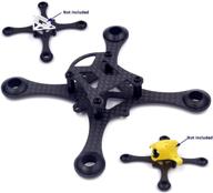 🚁 usmile super lightweight 100mm carbon fiber quadcopter frame: ideal for mini micro fpv racing with 820 8.520mm motor support logo