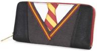 👝 loungefly harry potter uniform cosplay wallet - multicolored, 8x4x1 inches logo