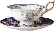 wedgwood 40024023 чайная чашка wonderlust midnight логотип