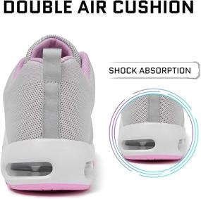 img 1 attached to Mishansha Sneakers Cushion Athletic Walking