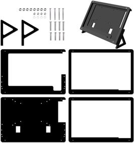 img 4 attached to 📱 Длинноходовой чехол-держатель Longruner для сенсорного экрана Raspberry Pi 7 дюймов: идеально подходит для Raspberry Pi 3 2 Model B, RPi 1 B+ A, BB Black PC и других систем - LSC7B-1