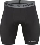 ๐ sanabul men's compression base layer workout shorts: ideal tights for jiu jitsu, mma, wrestling, and training logo